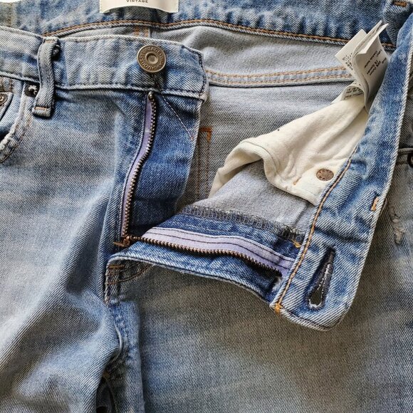 MOUSSY VINTAGE Carter Friend Tapered Denim Jeans Blue Size 28 - Picture 7 of 16